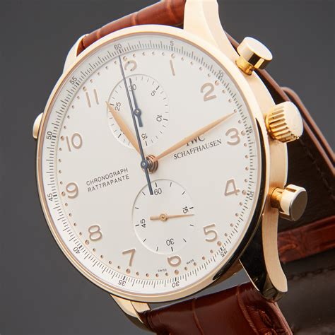 iwc portugieser rattrapante|iwc chronograph rattrapante.